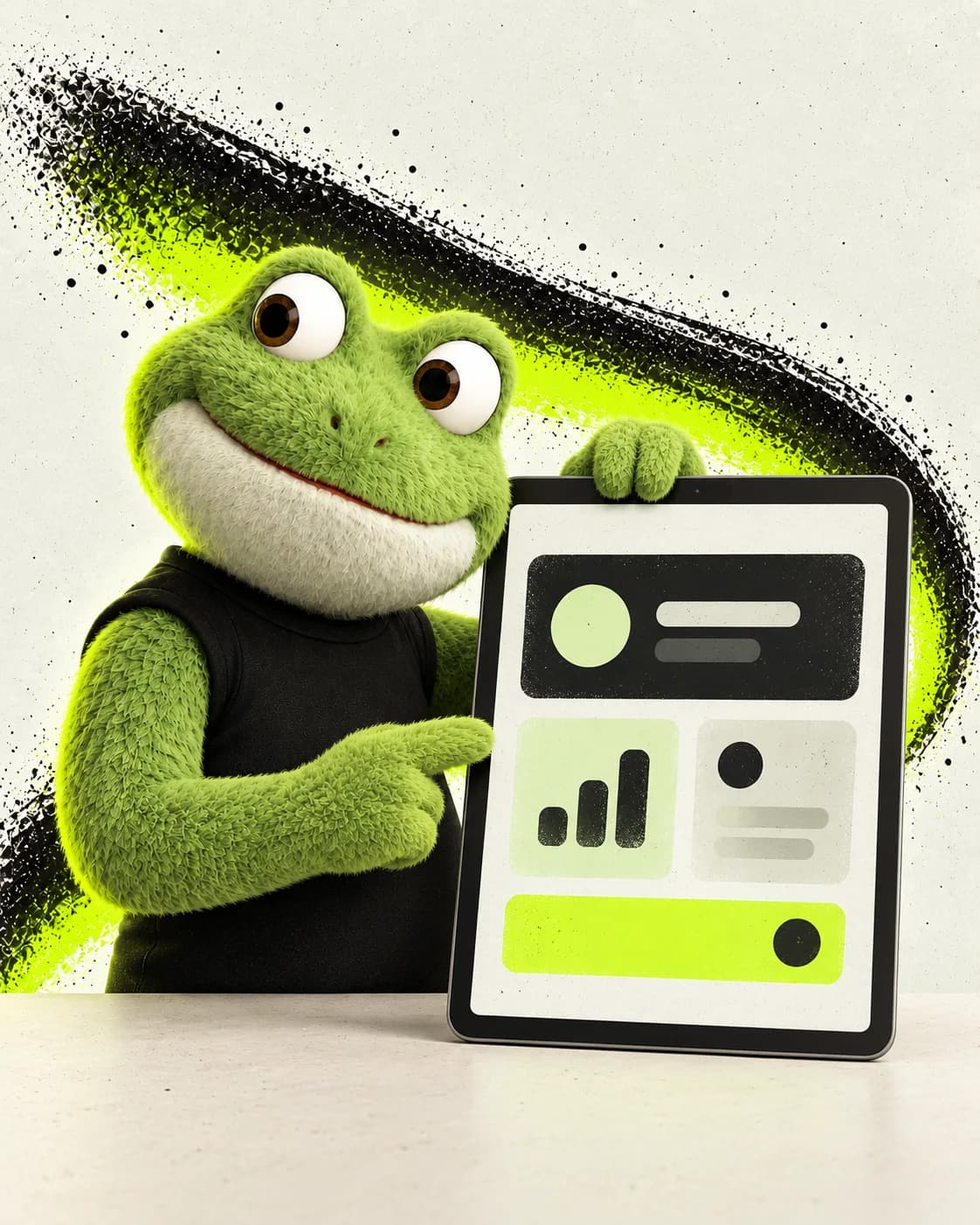 Owen zeigt eine selbst gebaute App
